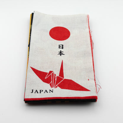 Tenugui Japonais en Coton 33x90cm Livre – L'Âme du Japon