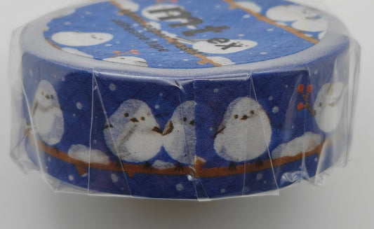 Washi Tape Japonais MT ex - L'Envol du Shimaenaga (Fées des Neiges)