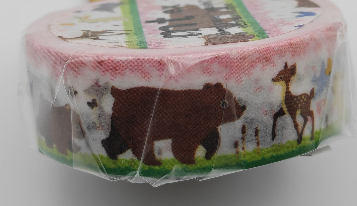 Washi Tape Japonais MT ex - Murmures de la Forêt