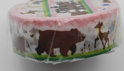 Washi Tape Japonais MT ex - Murmures de la Forêt