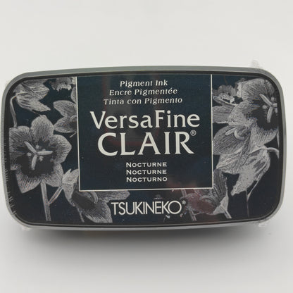 Tampon Encreur Tsukineko VersaFine Clair - Noir Nocture