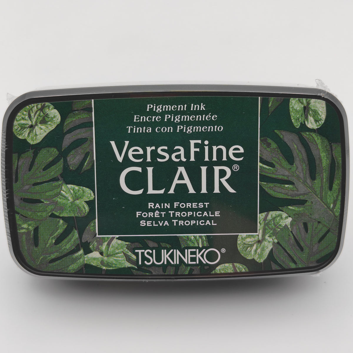 Tampon Encreur Tsukineko VersaFine Clair - Vert Rain Forest