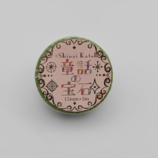 Washi Tape Japonais - Motif Fairy Tale Jewels Grimm