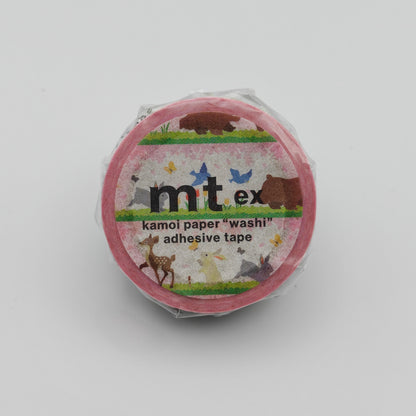 Washi Tape Japonais MT ex - Murmures de la Forêt