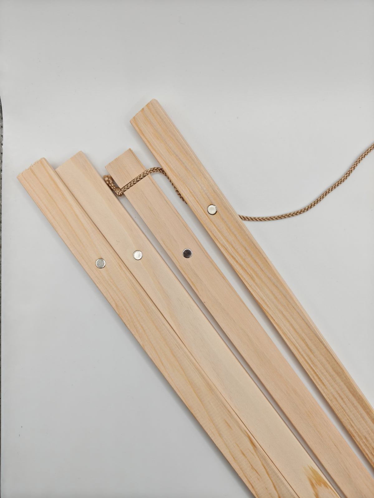 Support Mural Magnétique en Cyprès Japonais (Hinoki) pour Tenugui
