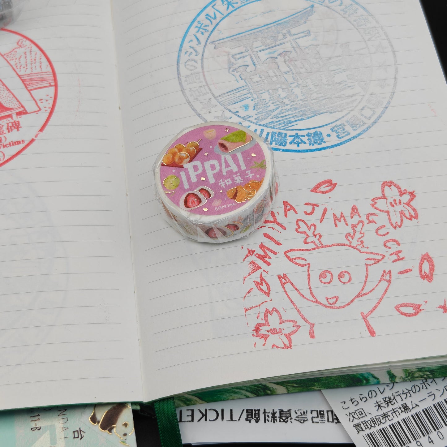 Washi Tape BGM - Douceurs Wagashi