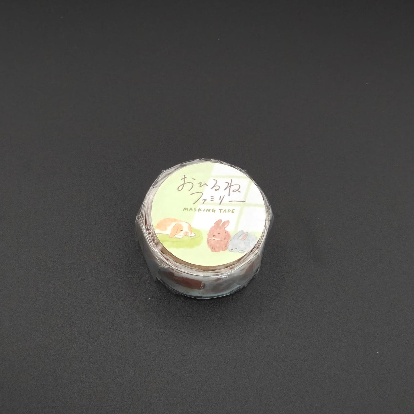 Washi Tape Japonais Mind Wave - La Sieste des Lapins (Ohirune Family)